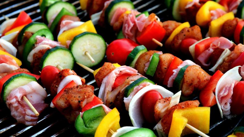 Sommerliche Grillparty in Rossens!