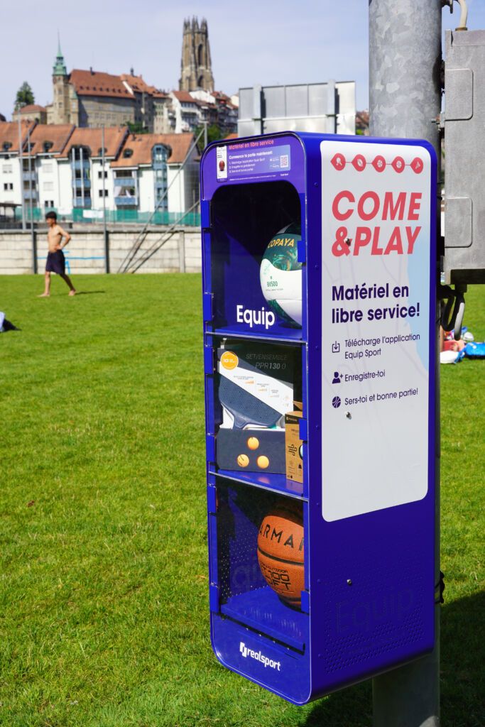 Equip realsport casiers connectes motta fribourg